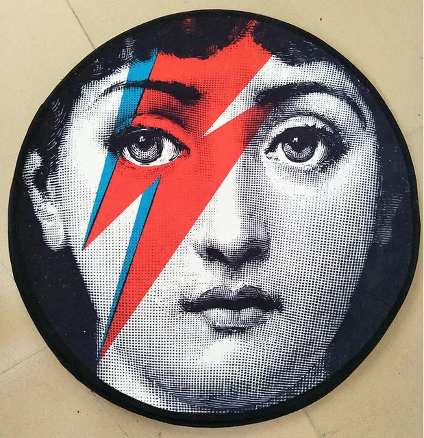 Carpet Circular Living Room Doormat Face Kitchenoutletstorehome