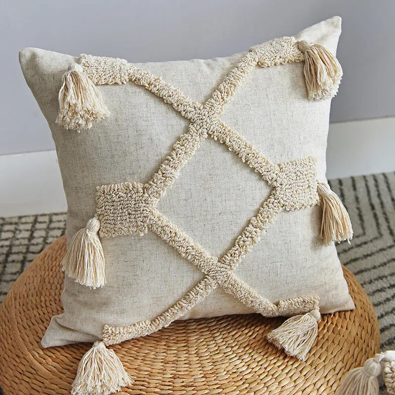 Hand-tufted pillowcase - Kitchen Outlet Store Home