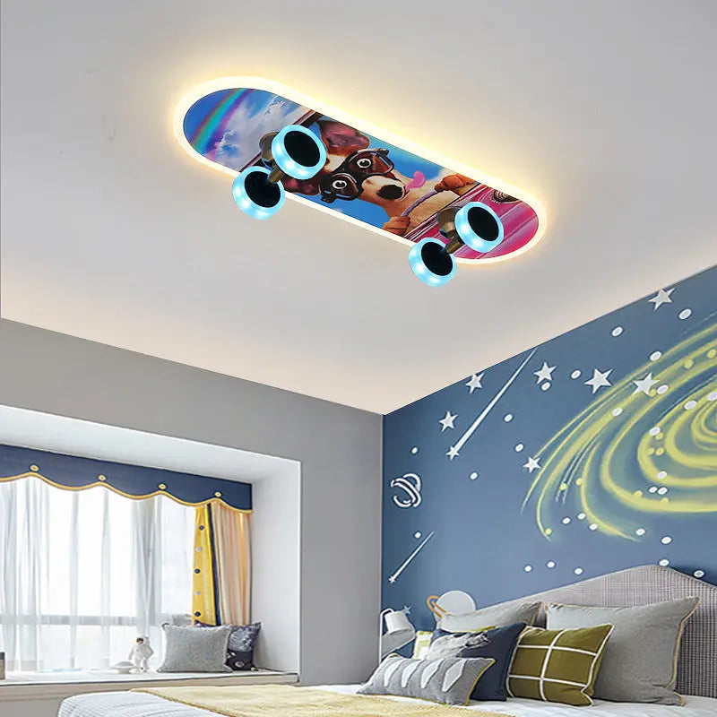 Ceiling Scooter Smart Colorful Bedroom Light - Kitchen Outlet Store Home