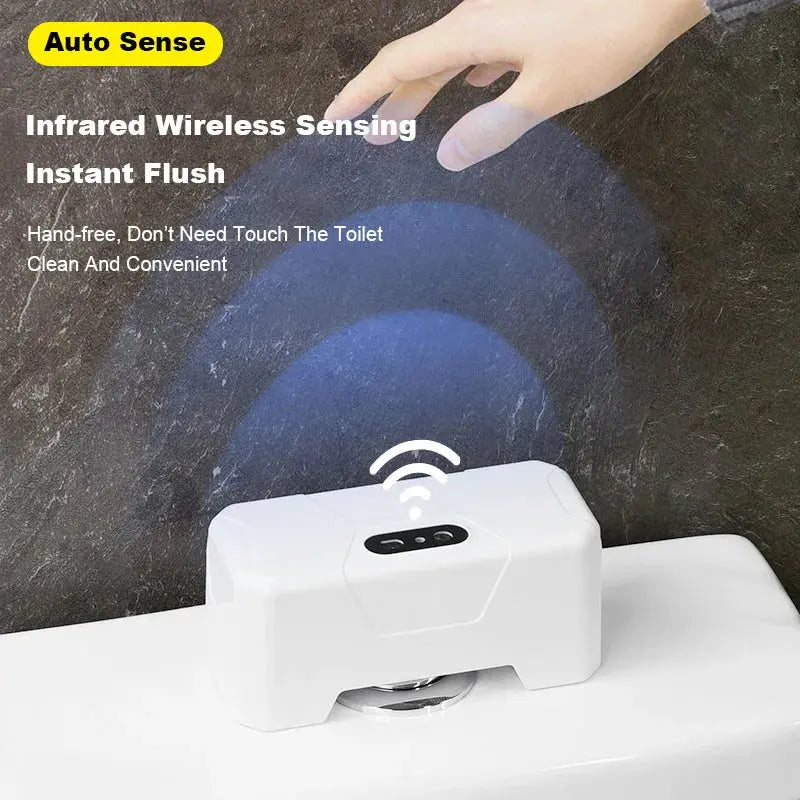 Automatic Toilet Flush Button  Smart  Kit Smart Toilet Flushing Sensor - Kitchen Outlet Store Home