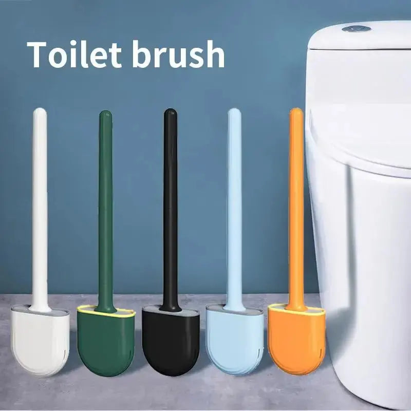 Wall Hanging Toilet Brush with Holder - Kitchen Outlet Store Home