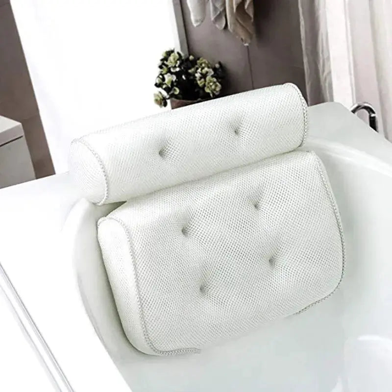 Bathtub Pillow with Suction Cups - Kitchen Outlet Store Home