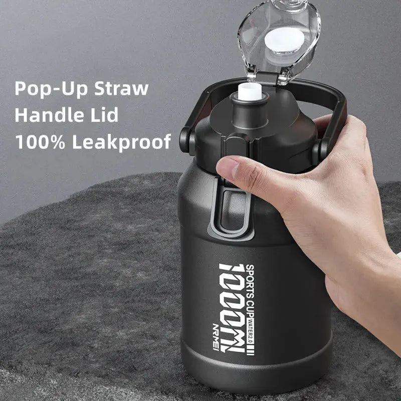 Thermos Bottle with Removable Straw - Kitchen Outlet Store Home