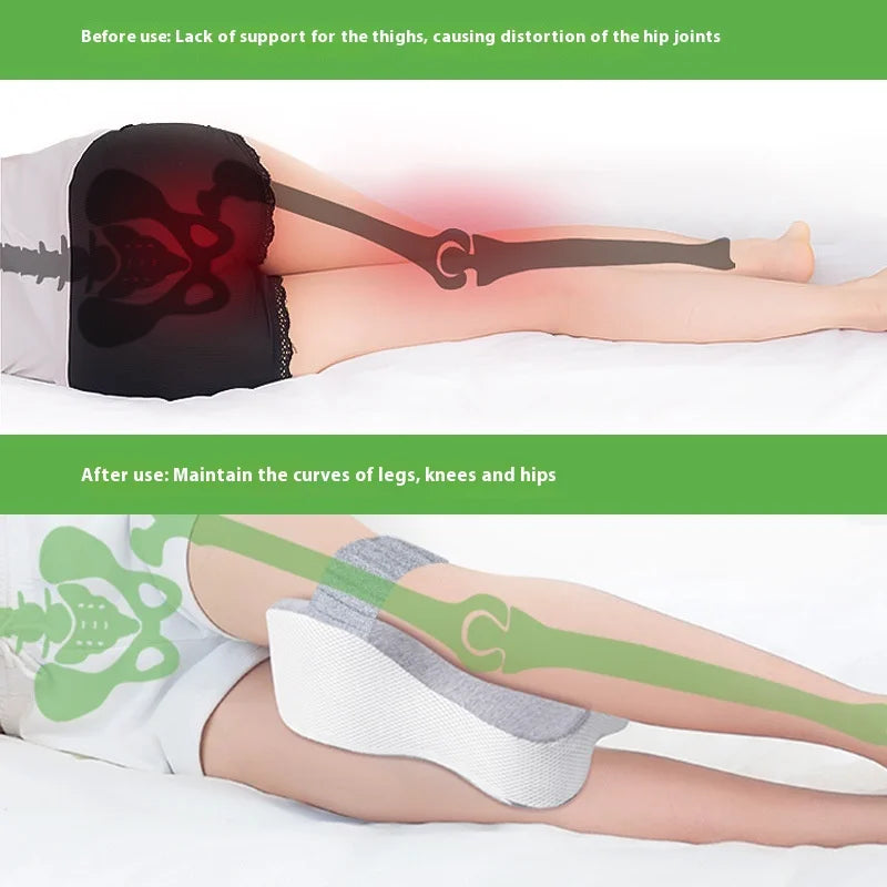 Foot Pillow Strap Adjustable Side Sleeping Knee Leg Pillow