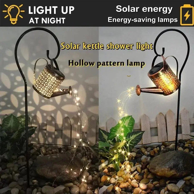 Solar Watering Can Garden Lights - Kitchen Outlet Store Home