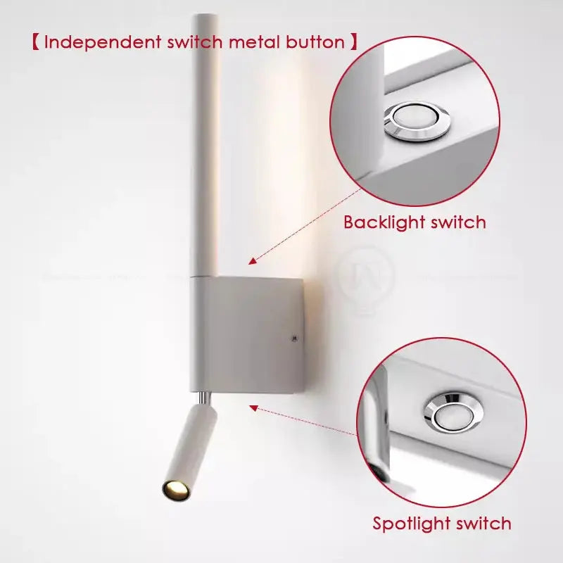 Modern LED wall lamp 330 ° rotatable - Kitchen Outlet Store Home