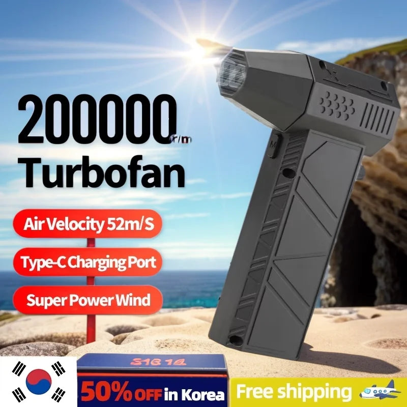 Violent Fan 200000RPM Powerful Air Blower Vacuum