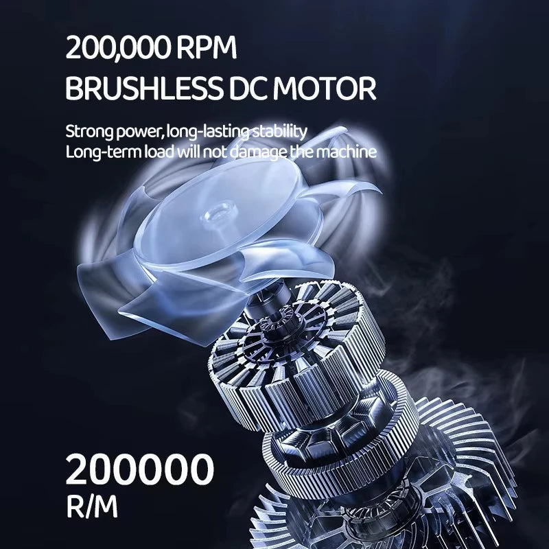 Violent Fan 200000RPM Powerful Air Blower Vacuum