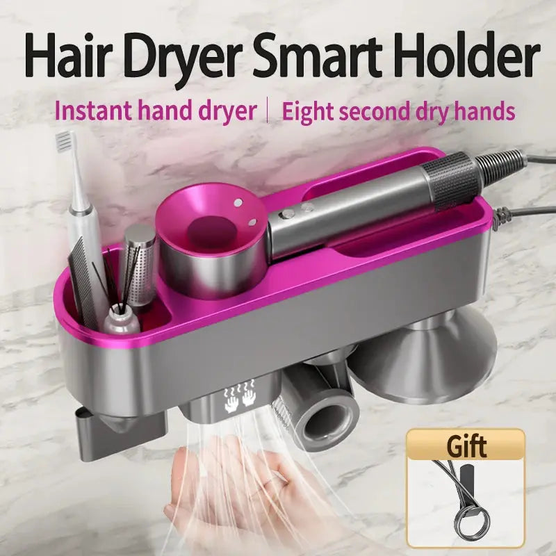 Hair Dryer Holder, Blow, Automalic Hand Drying - Kitchen Outlet Store Home
