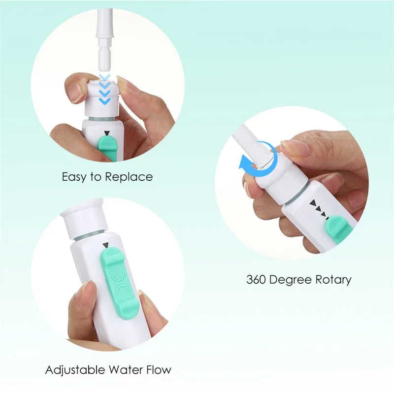 Dental Water Flosser Faucet Oral Irrigator Floss Dental