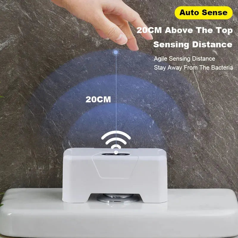 Automatic Toilet Flush Button  Smart  Kit Smart Toilet Flushing Sensor - Kitchen Outlet Store Home