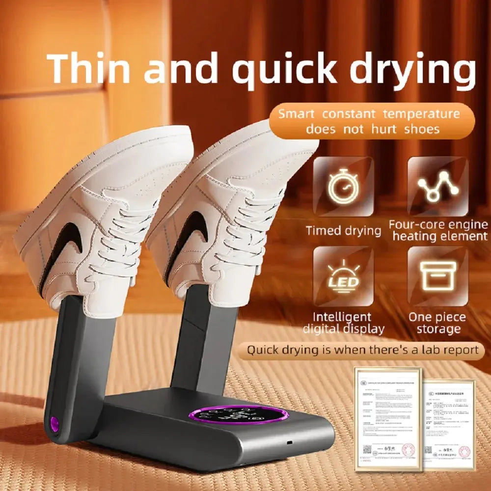 UV Shoe Dryer Portable Electric Shoe and Boot Dryer Sterilization - Kitchen Outlet Store Home