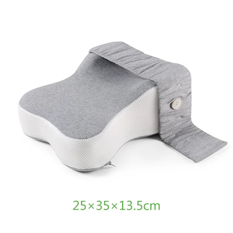 Foot Pillow Strap Adjustable Side Sleeping Knee Leg Pillow