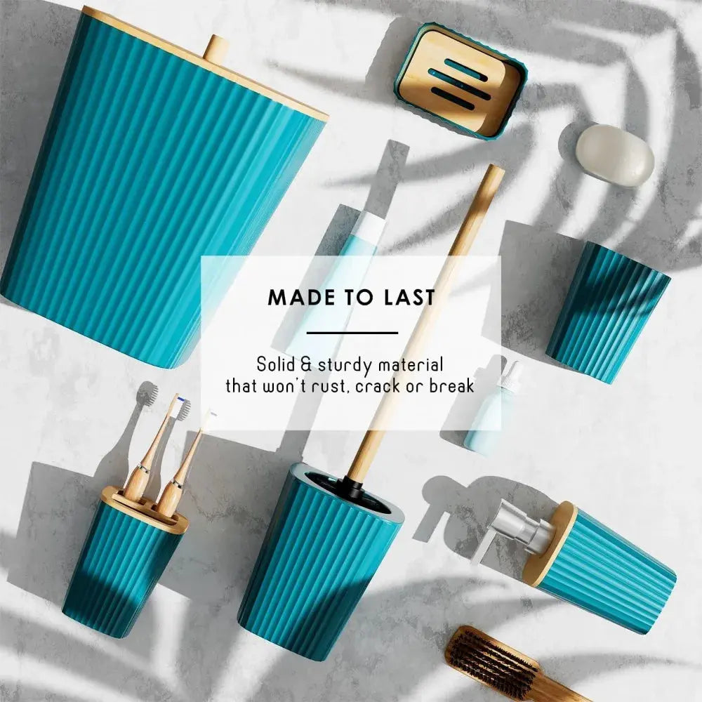 Bathroom Accessories Set with Shower Curtain and Rugs - Kitchen Outlet Store Home