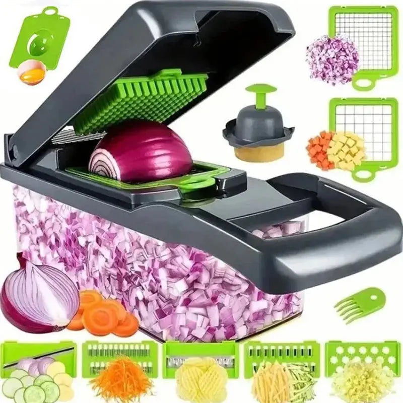 14/16 in 1 Multifunctional Vegetable Chopper - Kitchen Outlet Store Home