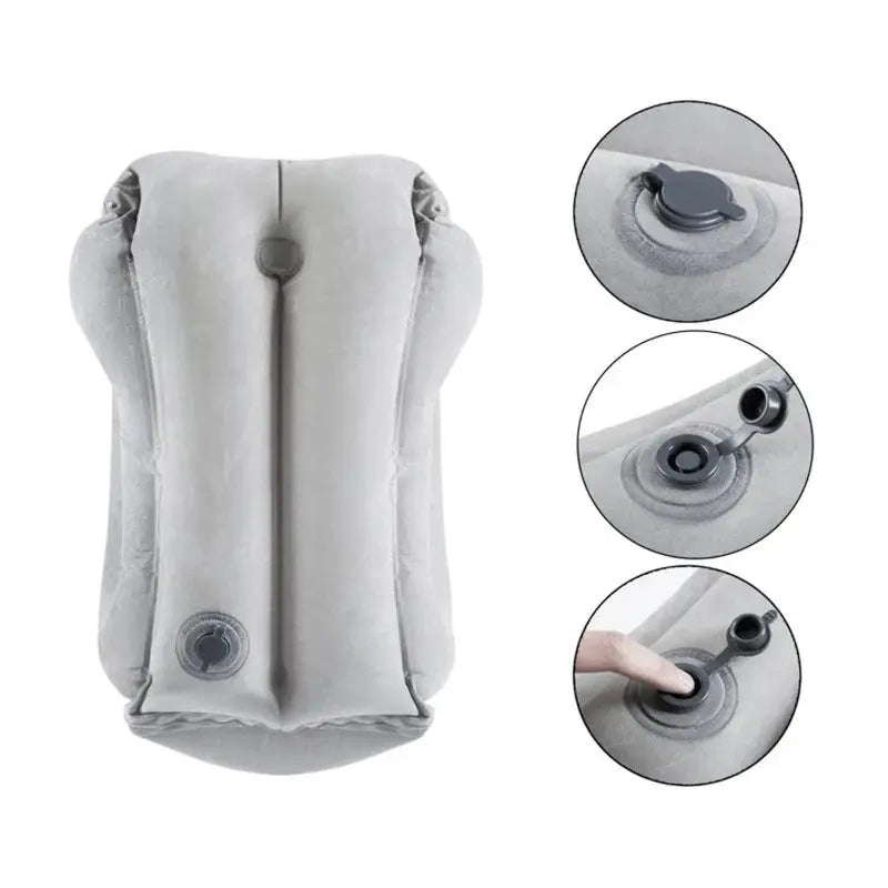 Upgraded Inflatable Air Cushion Travel Pillow Headrest - Kitchen Outlet Store Home