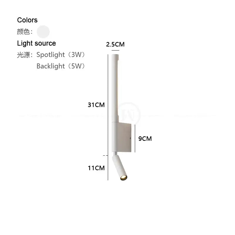 Modern LED wall lamp 330 ° rotatable - Kitchen Outlet Store Home