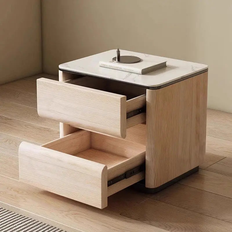 Modern Luxury Night Table Drawers Storage Simple Bedside Table Modern Minimalist Comodini Camera Da Letto Furniture Bedroom Kitchen Outlet Store Home