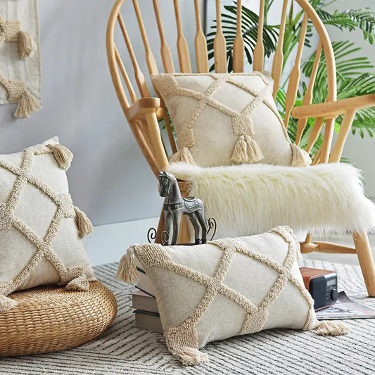Hand-tufted pillowcase - Kitchen Outlet Store Home