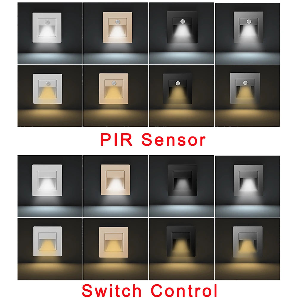 Sensor Wall Lamps Smart Night