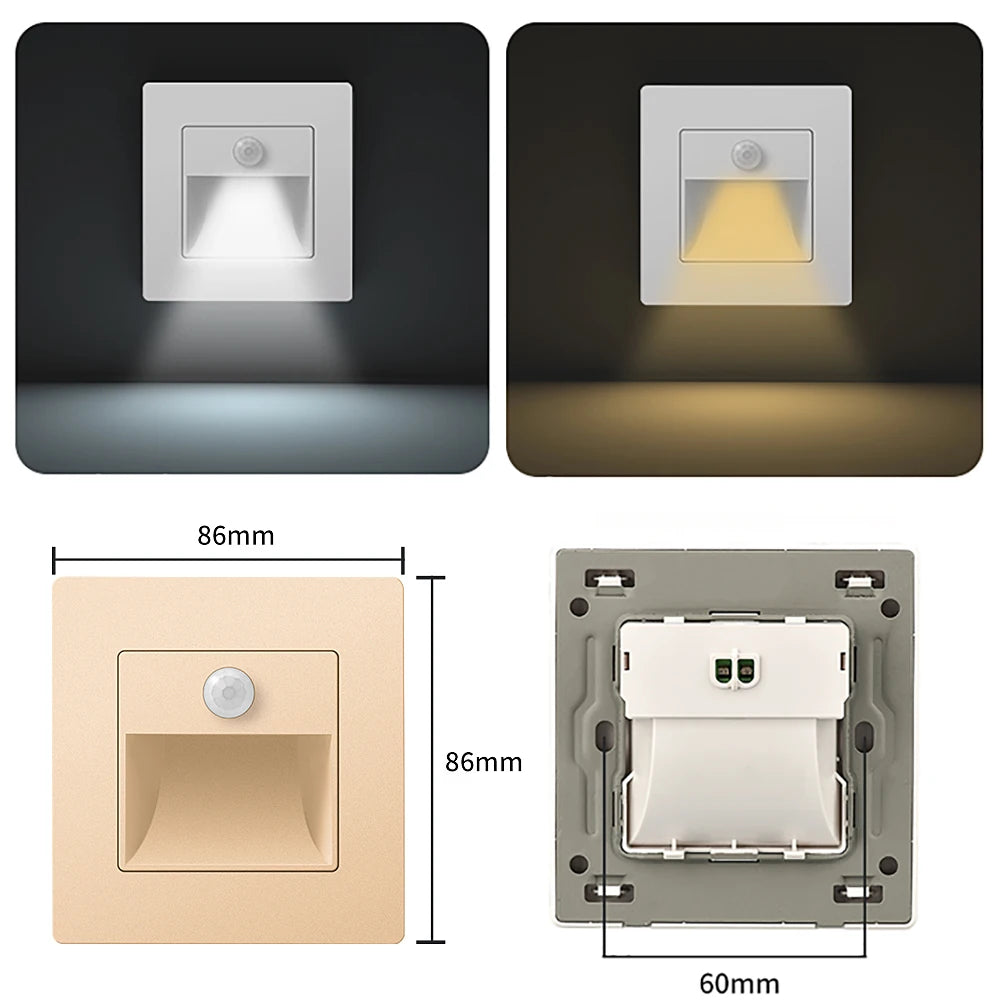 Sensor Wall Lamps Smart Night