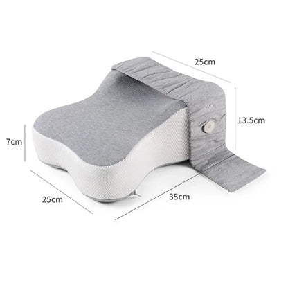 Foot Pillow Strap Adjustable Side Sleeping Knee Leg Pillow