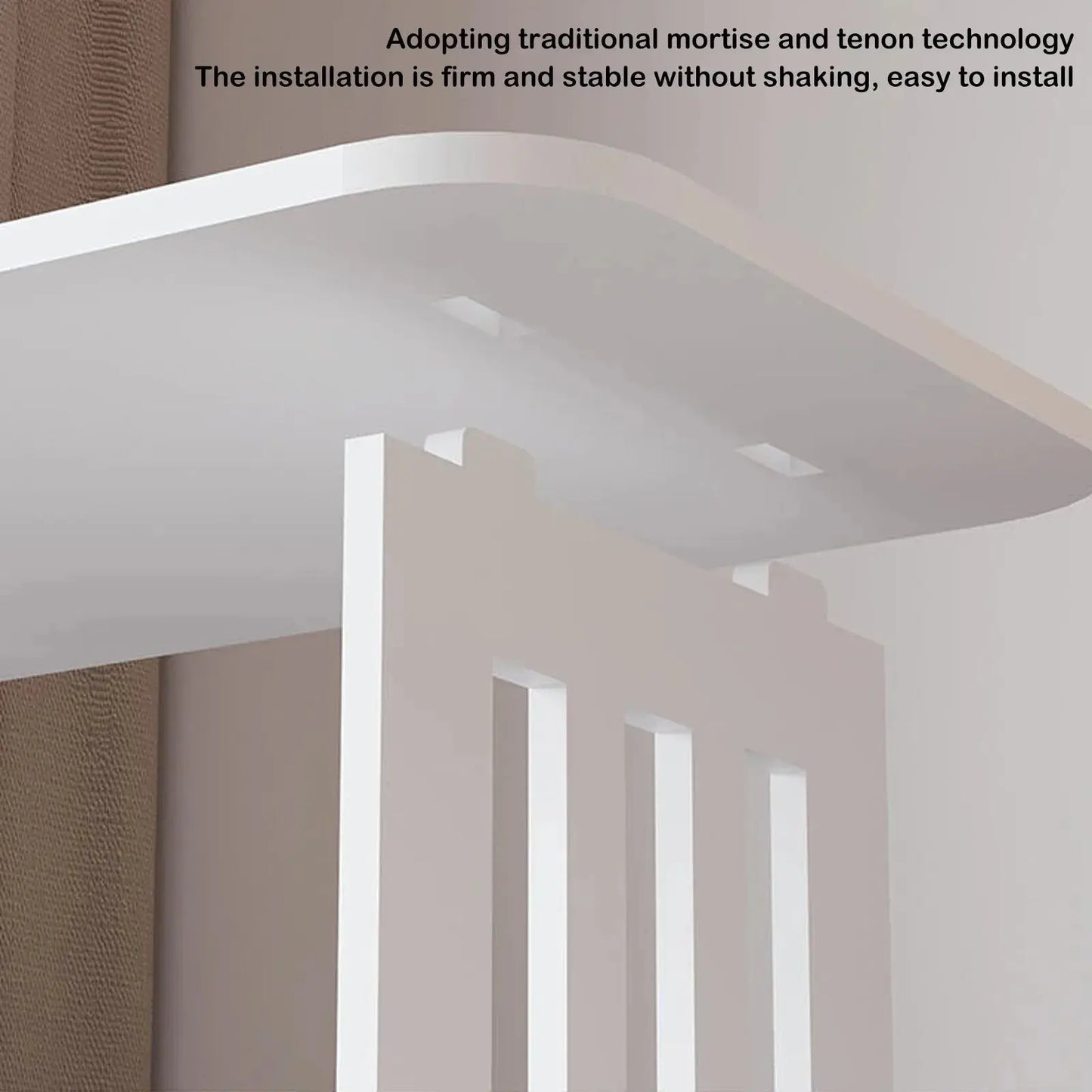 Family Commonly Used Bedside Table Modern Minimalist Style White Storage Cabinet Easy Assembly Multi Function Bedroom Organizer Kitchen Outlet Store Home