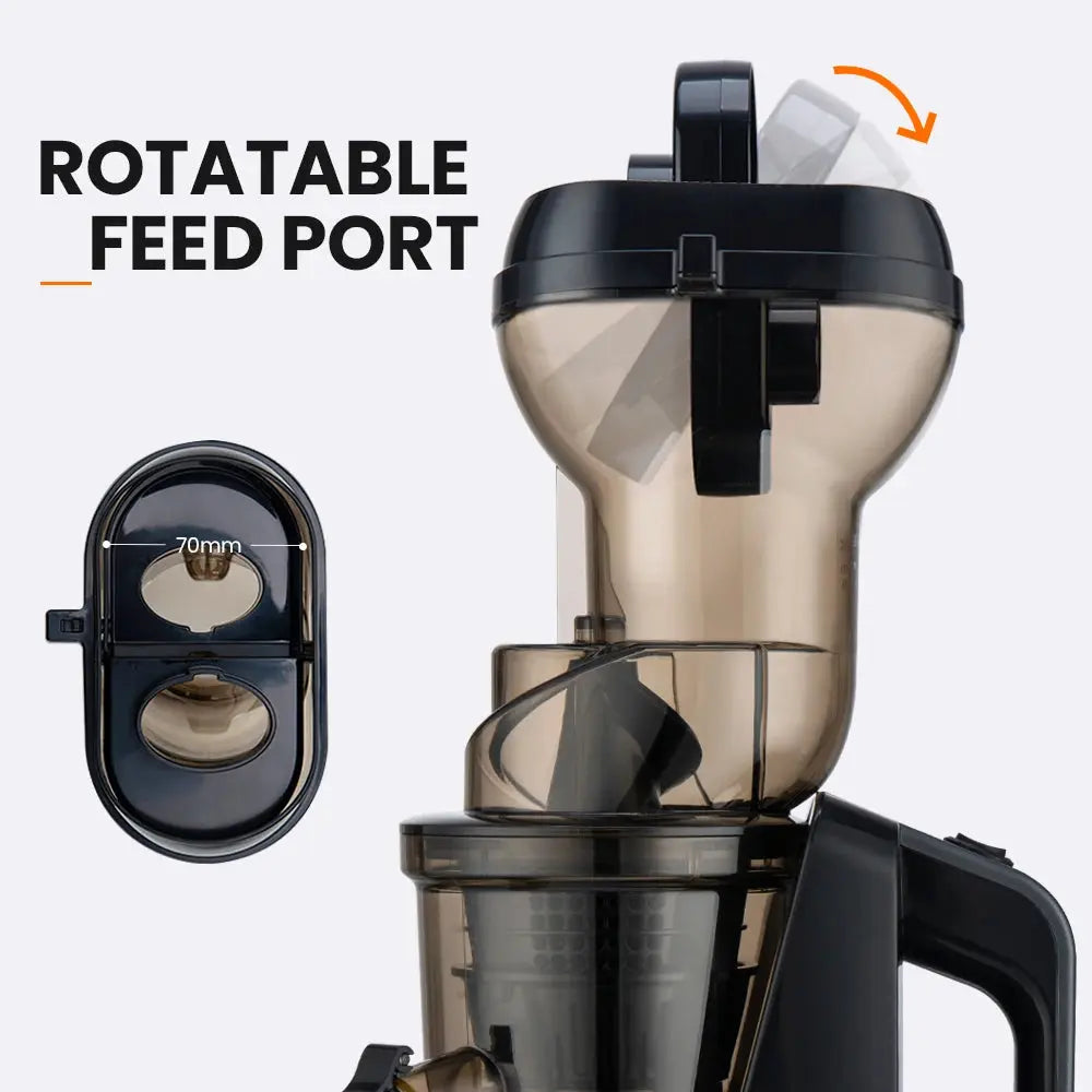 MIUI Original Juicer Commercial Juice Extractor Screw Cold Press Electric Slow Juicer Machine Flagship Easy-Clean Free 3 Filters Kitchen Outlet Store Home