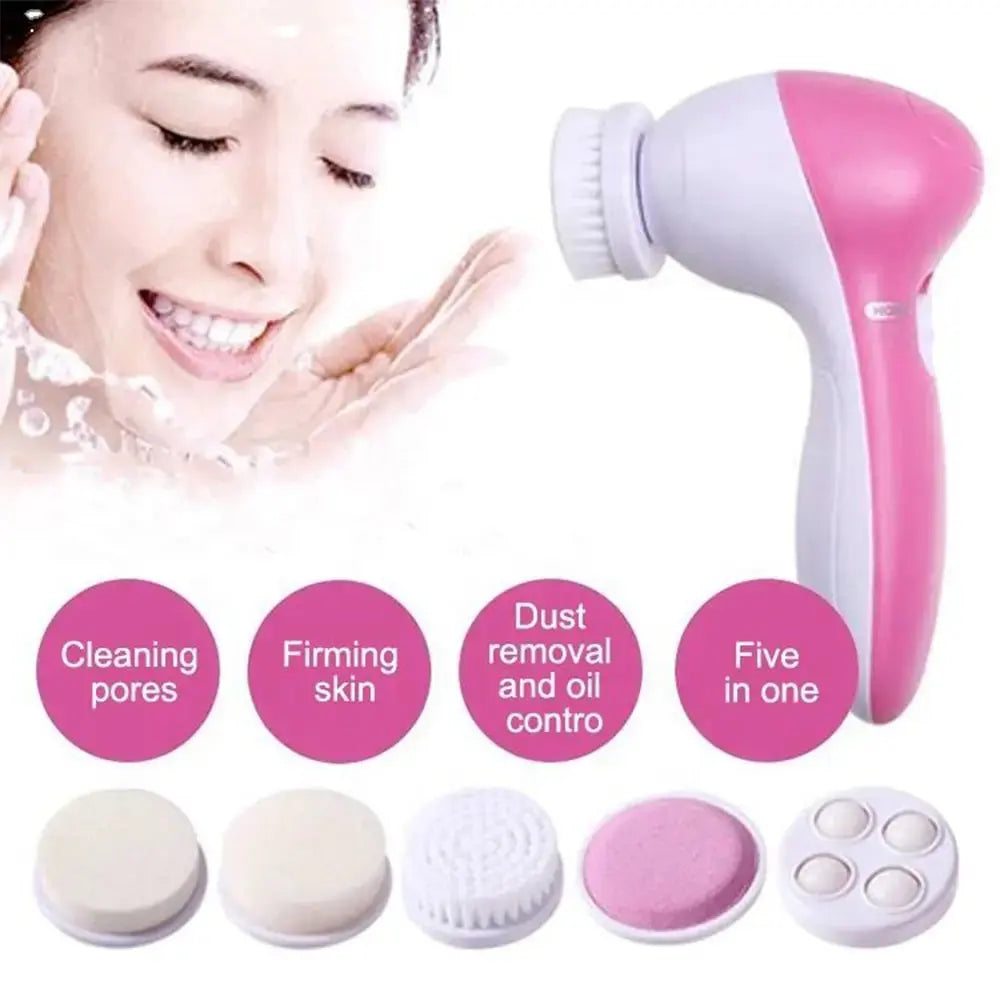 Electric Facial Cleaner 5 IN 1 Face Cleansing - Kitchen Outlet Store Home