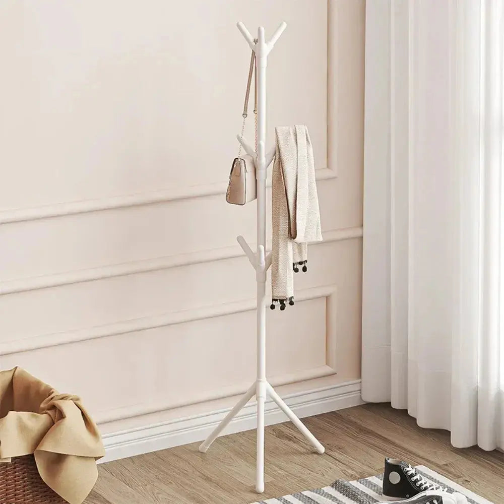 Clothes and Hats Rack Floor To Floor Bedroom Coat Hook Bedroom Vertical Tree Branch Shape Holder Hat Scarf Handbag Storage Hange Kitchen Outlet Store Home