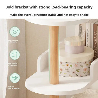 Bedroom bedside clip gap storage shelf storage cabinet small bookshelf floor rack Kitchen Outlet Store Home