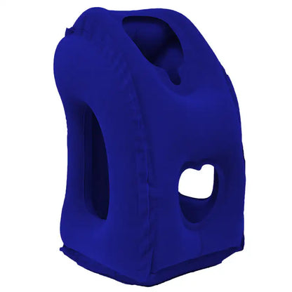 Upgraded Inflatable Air Cushion Travel Pillow Headrest