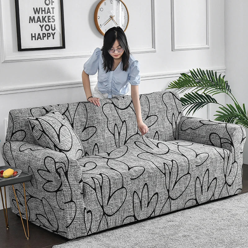 PRINTED SOFA COVER