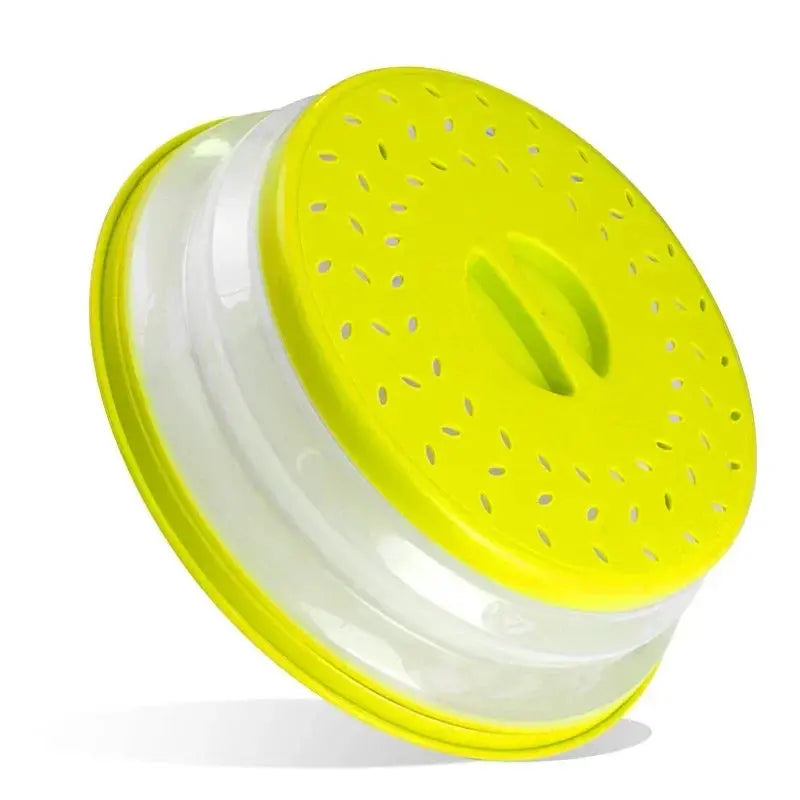 Kitchen Tools Microwave Splatter Cover Heating Folding Cover Fresh-keeping Cover Oil-proof Splash-proof Cover Cooking Lid Kitchen Outlet Store Home