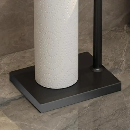 Standing Toilet Paper Holder with Storage Shelf - Kitchen Outlet Store Home